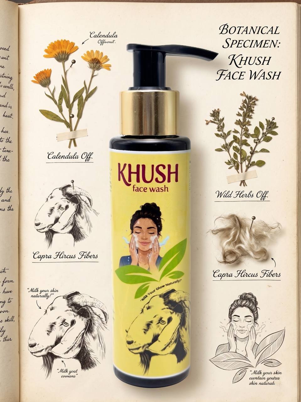Khush Natural Glow Face Wash