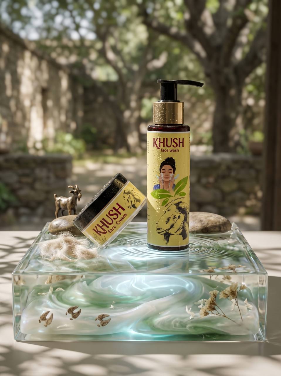 Khush Face Wash + Khush Face Cream
